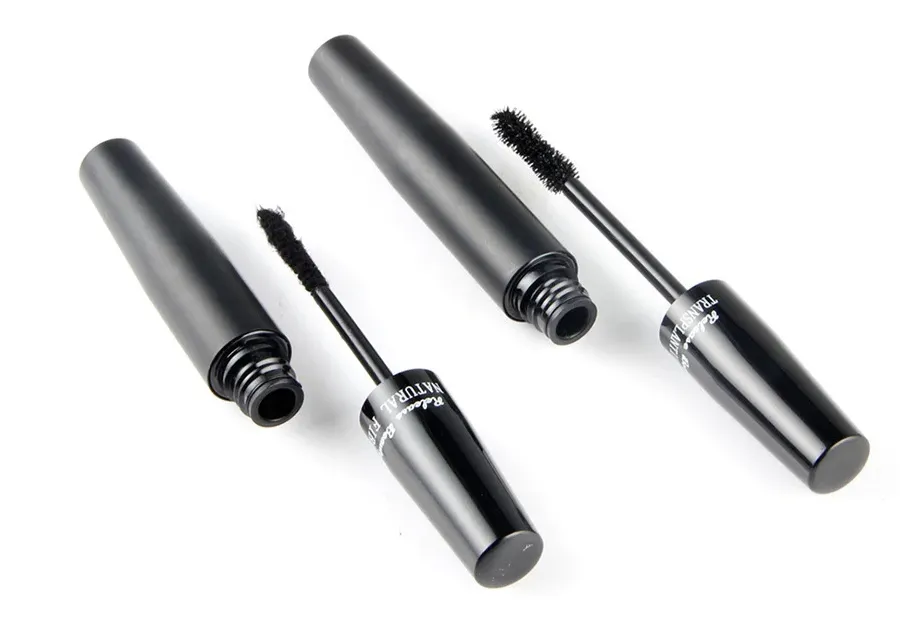2Pcs/Set 3D Fiber Mascara Kit Waterproof Voluminous Thick Lashes Long Lasting Lengthening Eyelash Extension Eye Makeup — image 3