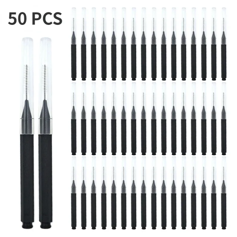 5-50PS Portable Mini Eyebrow Brushes Disposable Eyelash Brow Lifting Brush Applicators Lash Extension Comb Beauty Makeup Tools