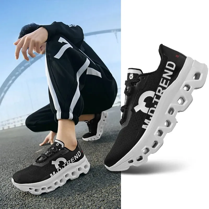 Men's Shock-absorbing Sports Shoes Casual Sneakers Running Shoes Men's Shoes Fashion Mesh Outdoor High Quality Classic Sneakers