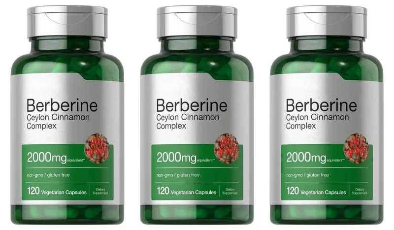 Berberine Ceylon Cinnamon Complex 2000mg Vegetarian Capsules Non-GMO Gluten Free Daily Wellness Supplement for Adults 120 Count — image 9