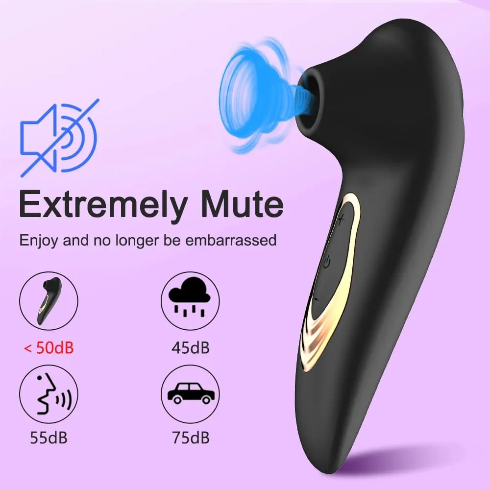Clit Sucker Vibrator Vacuum Sucking Vibrating Clitoris Nipples Stimulator Female Masturbator Adult Goods Sex Toy for Women