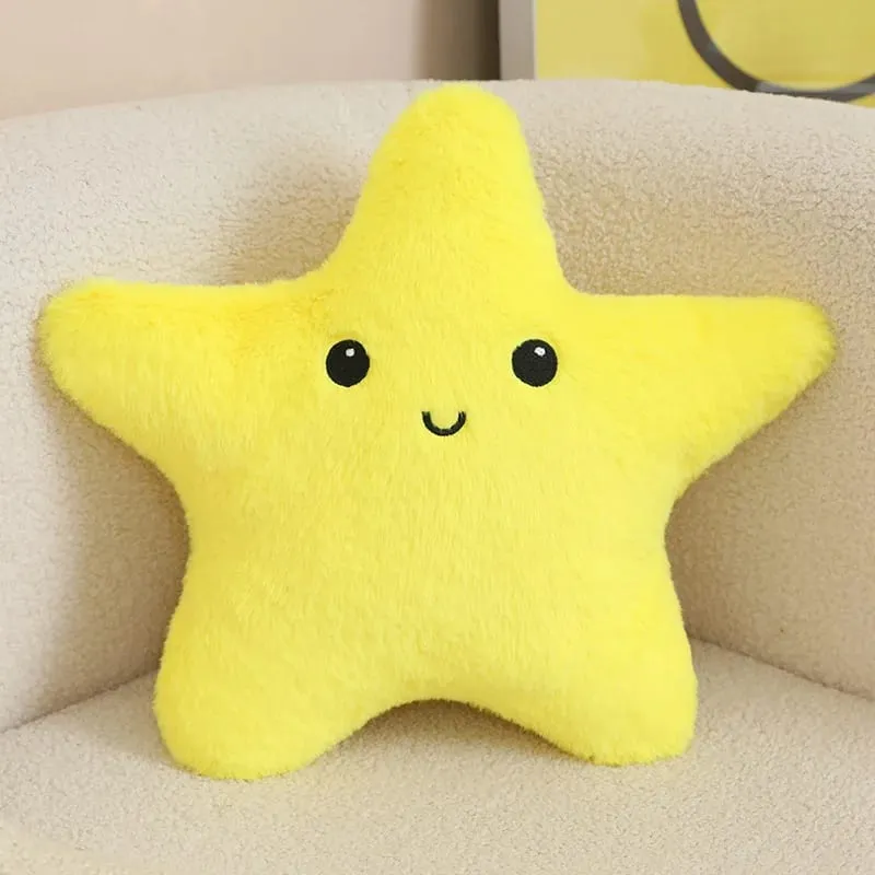 35/40cm Starfish Star Plush Pillow Stuffed Smiling Happy Sky Pillow Colorful Decor Cushion for Sofa Chair Back Support Gift — image 11