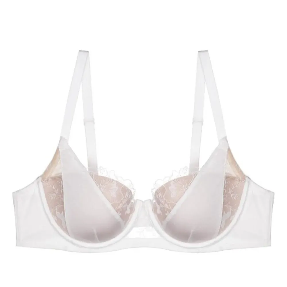 セクシーなBANERDANNI Francouzský styl Krajková podprsenka Set Color Block Měkká kostice Tenký košíček Minimizer Lift Support Pohodlné spodní prádlo Dámské M-40 — image 3