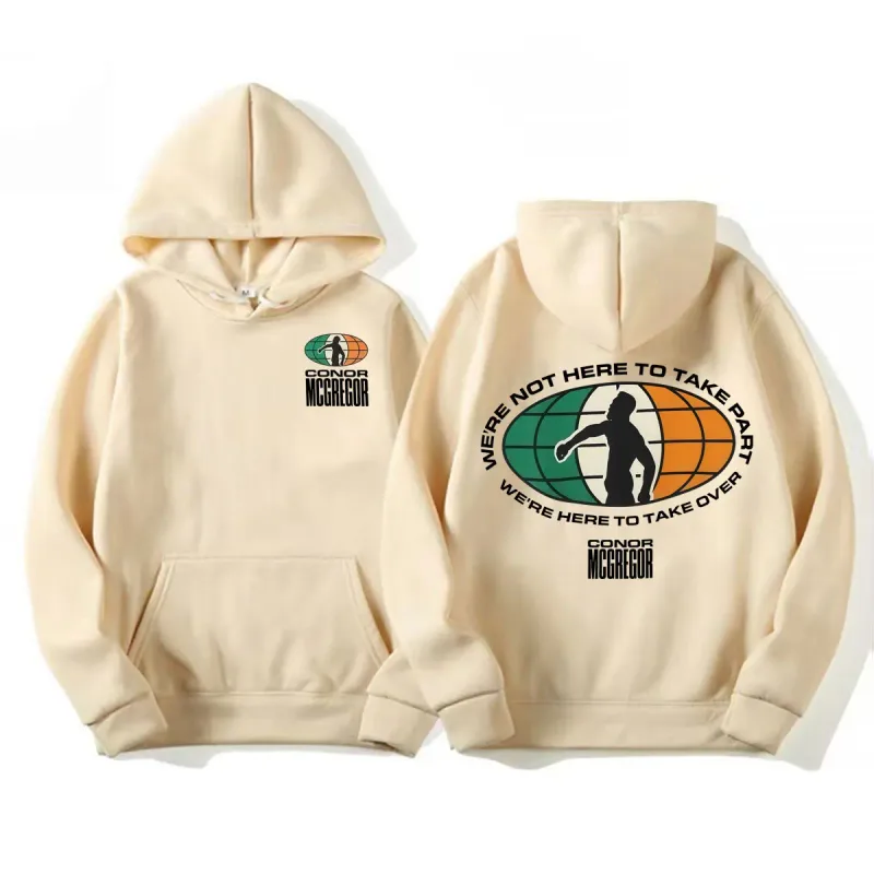 The Notorious Conor McGregor Double Sided Print Sweatshirt Men Women Fashion Gothic Classic Hoodies Fleece Long Sleeve Pullovers