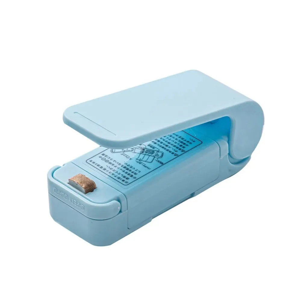 Mini Hea Bag Seal Machine Package Sealer Bags Thermal Plastic Food Bag — image 7