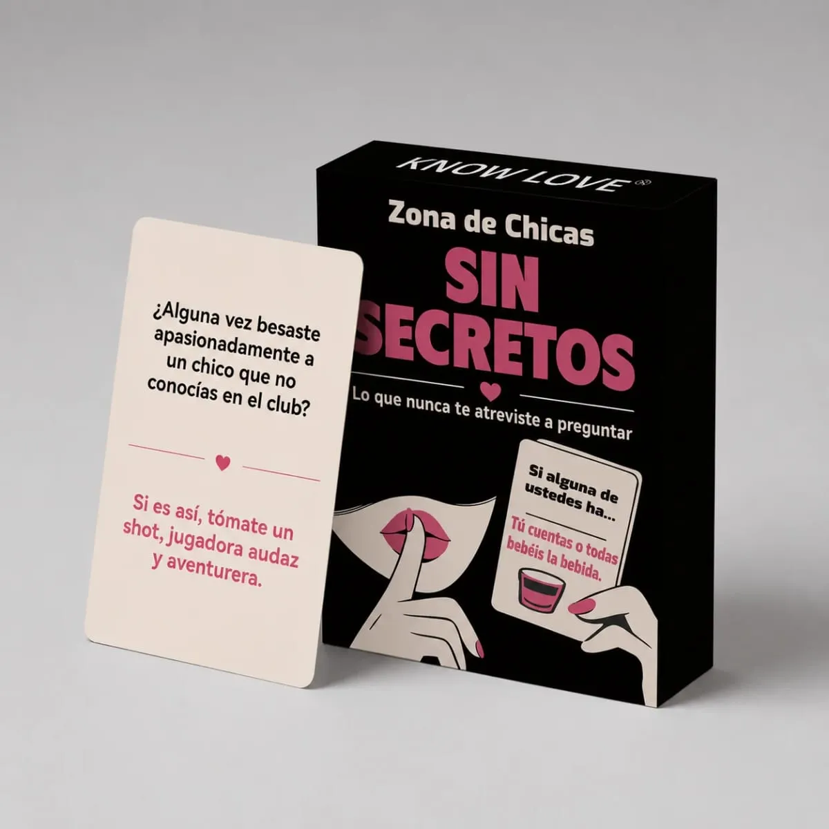 Spanish Card Game No Secrets Girls' Night Party Board Game Bachelor Party Icebreaker Creative Gift