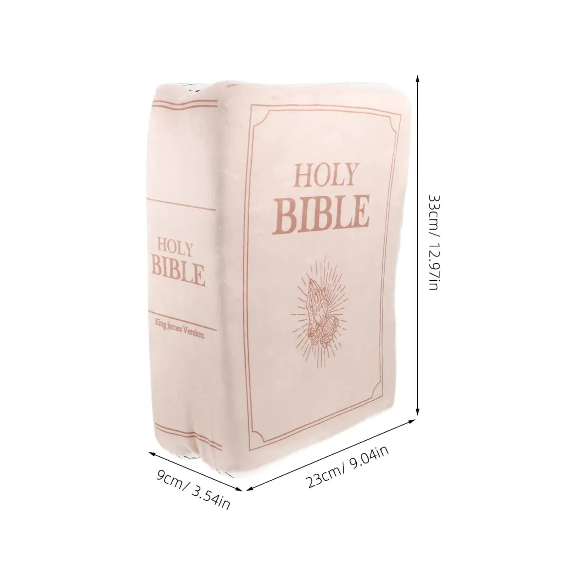 Bible Book Pillow Soft Creative Throw Pillow Decorative Couch Cushion Bible Fun Throw Book Small
