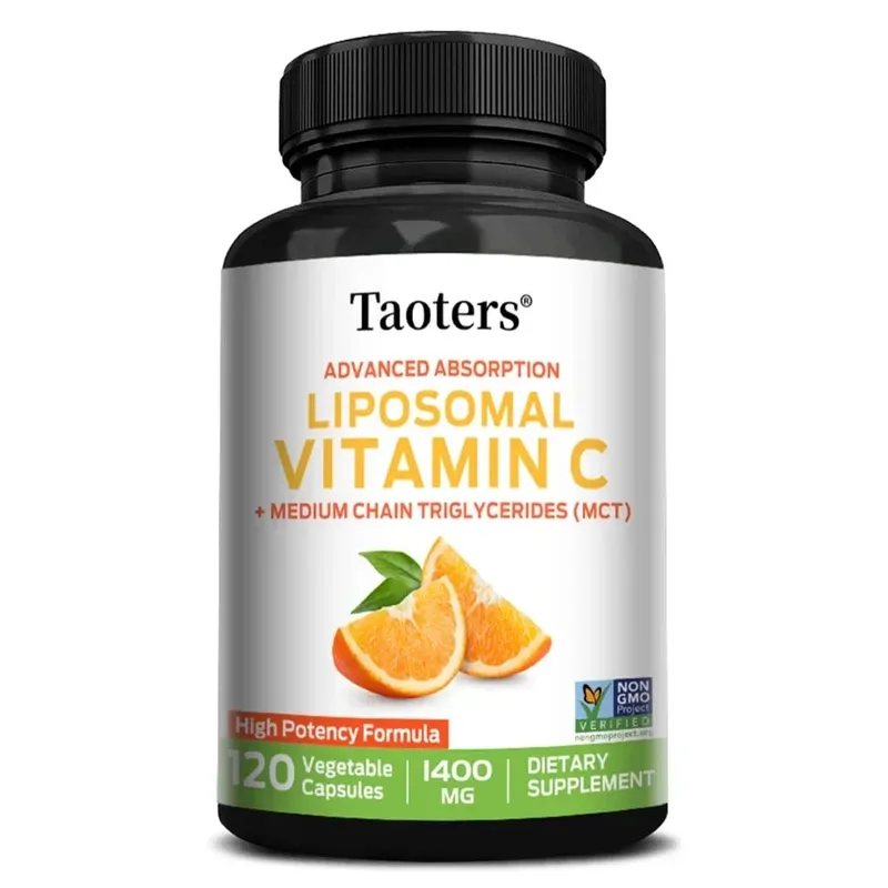 Liposomal Vitamin C 1400mg - Promotes Collagen Production Immune Support Powerful Antioxidant