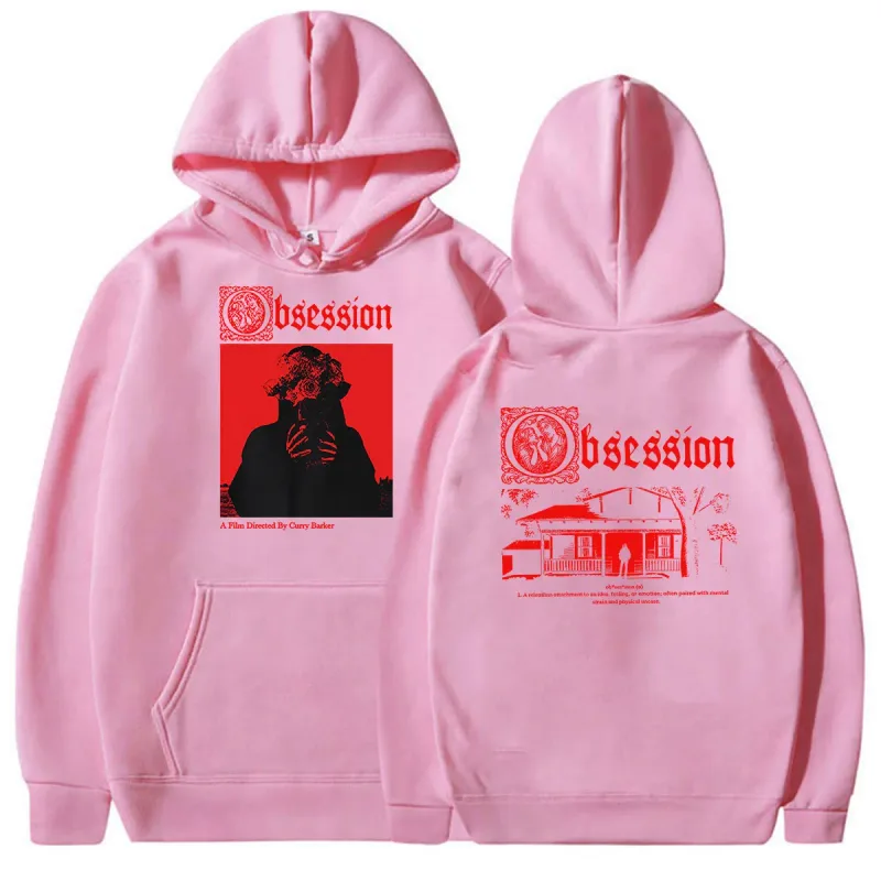 Obsession Movie Horror 2026 Hoodie Men Women Fleece Clothing Pullover Sweatshirt Vintage Fashion Long Sleeve Hoodies Streetwear