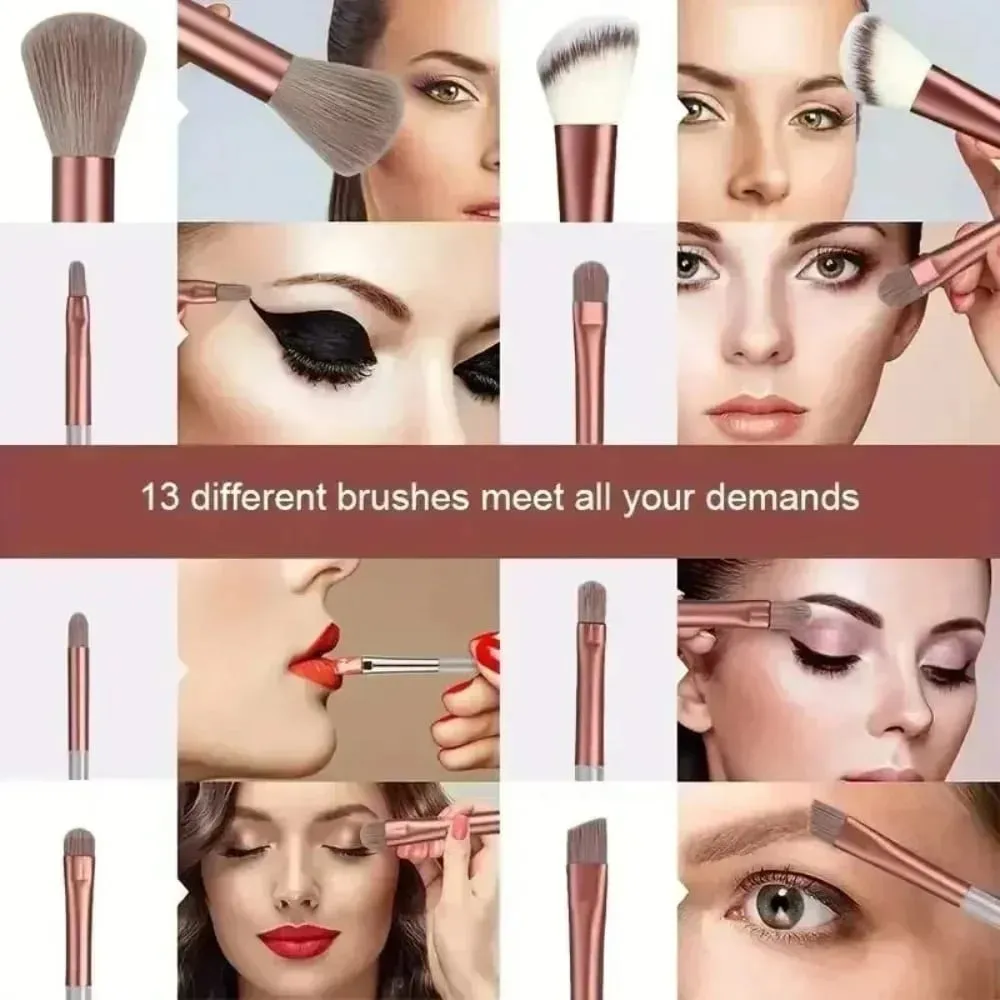 Makeup brush set soft and fluffy professional cosmetics foundation brush multi-style blending makeup brush beauty tools