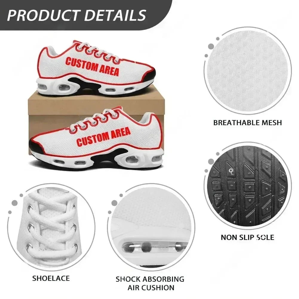 D-Ducatis Air Cushion Sneakers Mens Womens Teenager Lightweight Sports Shoes High Quality Custom Couples Leisure Mesh Sneaker