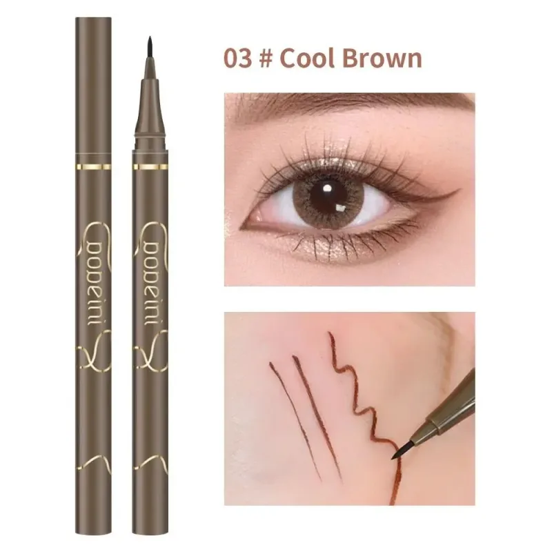 The Slim Eyeliner Is Waterproof and Sweat-Proof Long-Lasting and Smudge-Proof Suitable for Beginners