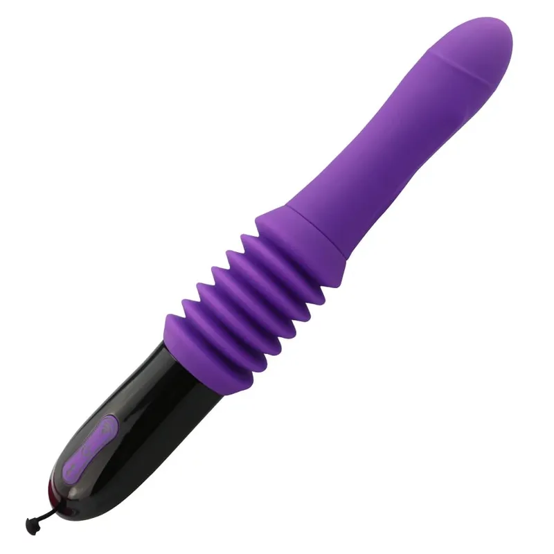 Wireless Remote Control Telescopic Cannon Machine Women's Pull-out Vibration Massage Orgasm Masturbation Device Adult Sex Toy