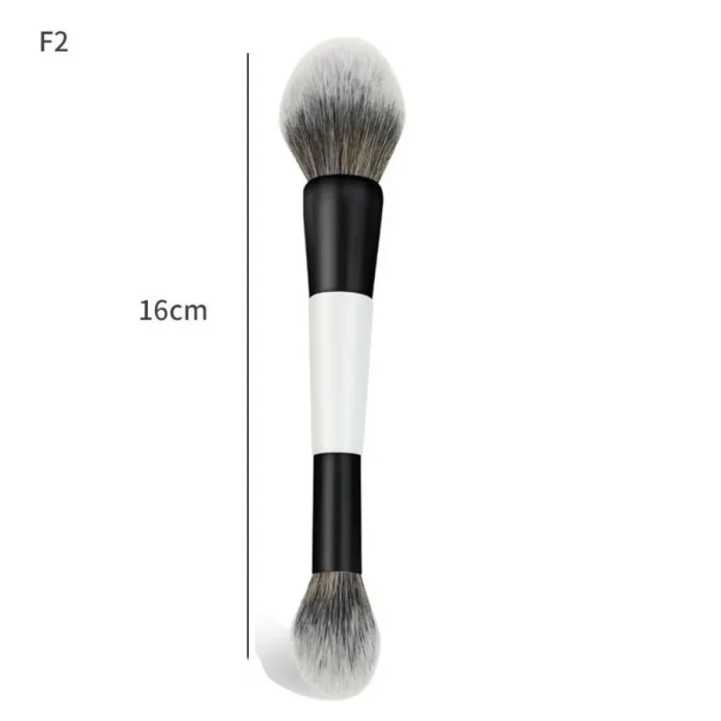 Dual-Ended F4 Contour Face Brush Multi-purpose High Coverage Makeup Brushes Cosmetic Beauty Powder Blush Brush Makeup Tools