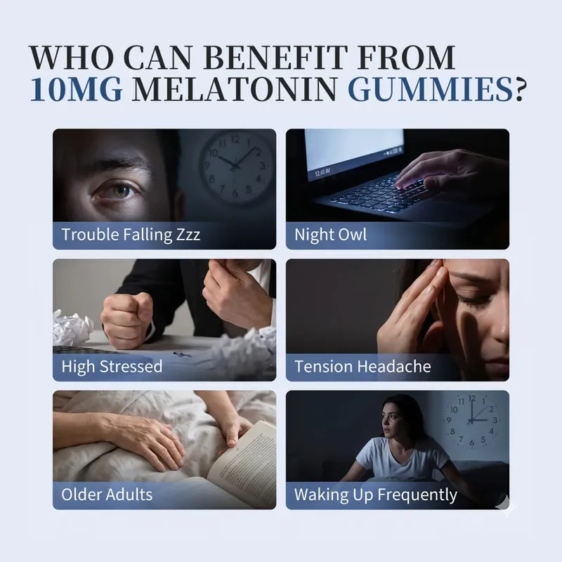 B BEWORTHS Melatonina al mirtillo 10 mg caramelle gommose per dormire Creative per dormire Sonniferi Melatonina per un sonno rilassante per adulti