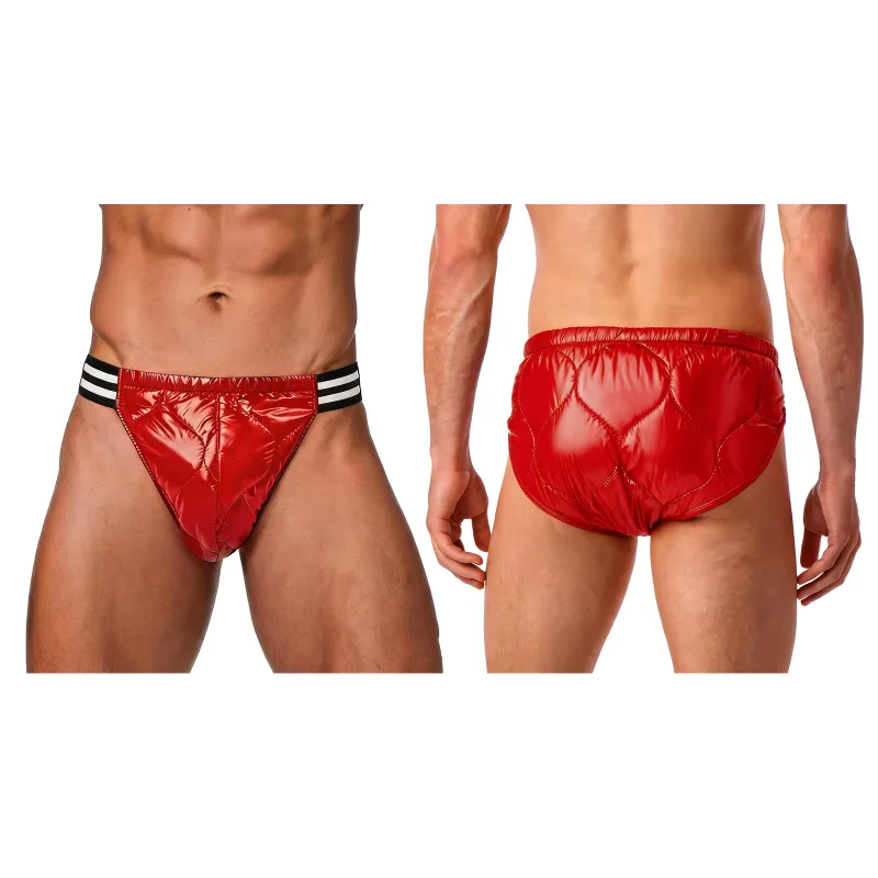 Men Elderly Alzheimer Leak-proof Diaper Cover Warm Padded Quilted Puffer Adaptive Briefs Dementia Bedridden Patient Underwear