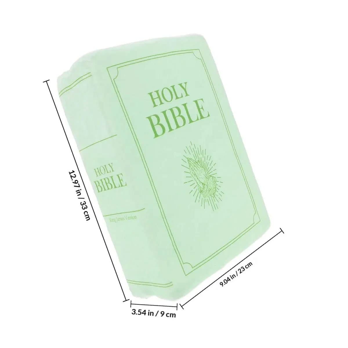 Bible Book Pillow Soft Creative Throw Pillow Decorative Couch Cushion Bible Fun Throw Book Small