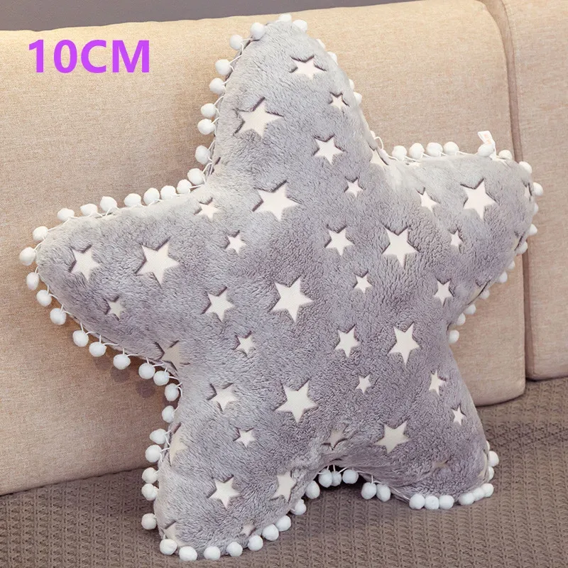 INS Plüsch Sky Serie Leuchtende Wolke Mond Sterne Kissen Weiche Kissen Kawaii Gefüllte Plüsch Spielzeug Für Kinder Baby Kinder Spielzeug mädchen Geschenk