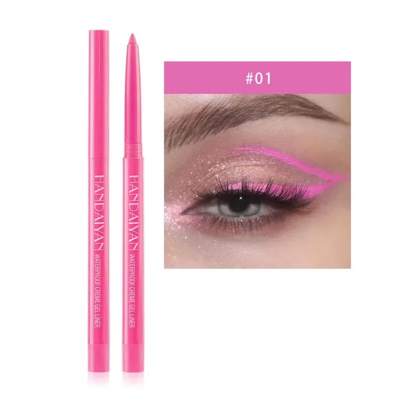 20 Colors Matte Eyeliner Waterproof Long Lasting Gel Liner Easy To Use Rotatable Eyeliner Colorful Eye Liner Eyes Makeup Tools — image 14