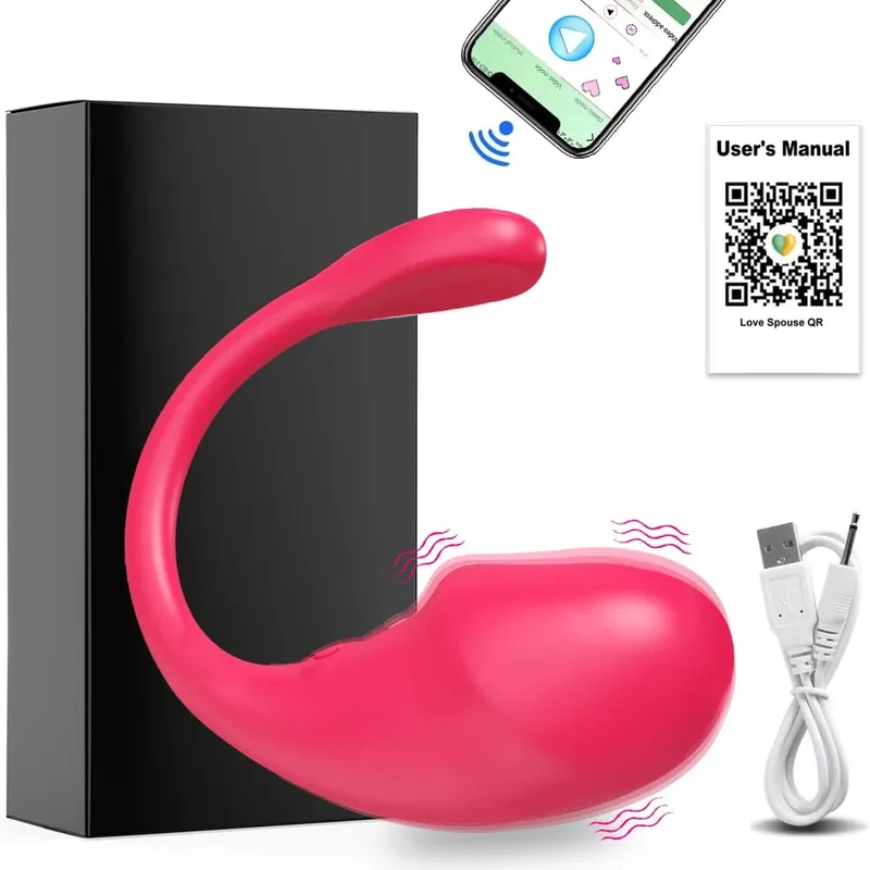 Wireless Control Vibrator APP Remote Control Dildo Panties Wear Vibrating Egg G Spot Clit Stimulator Massager Sex Toys for Women