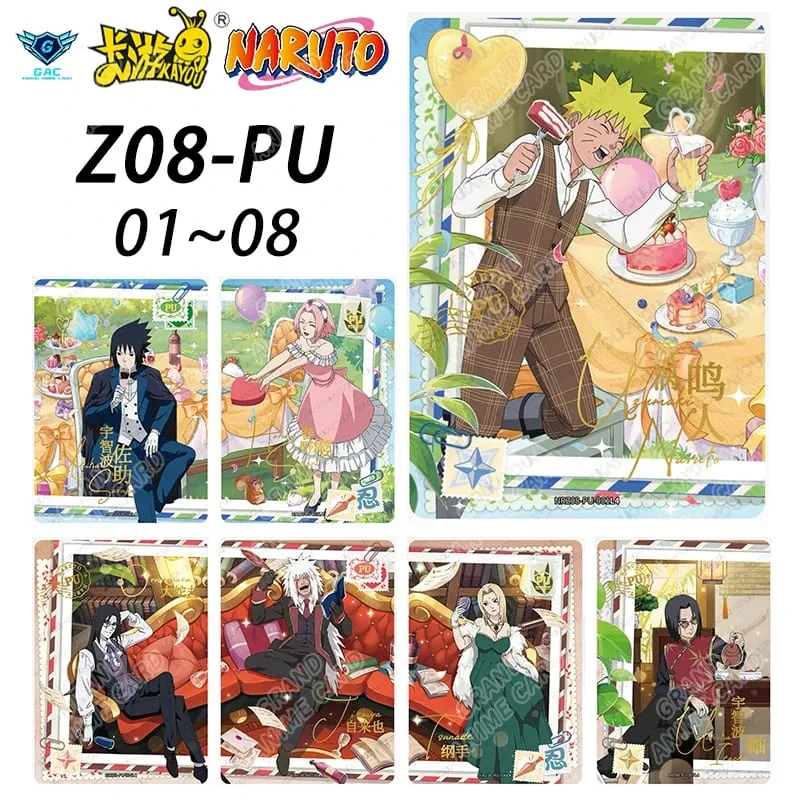 Kayou Naruto New T4W8 T2W9 Anime Rare Card Full Series ASP BP PU HR AR CR MR UR Complete Set Anime Collection Card Kids Toy Gift — image 17