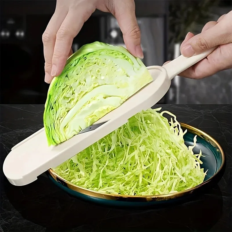 Cabbage Grater Onions Cucumbers Potatoes Cabbage Scraping for Salad Cutting Ultra-fine Slicing and Shredding Tool Kitchen Tool