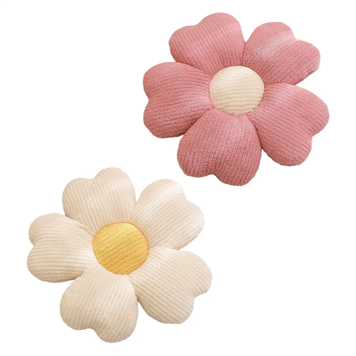 Petal Throw Pillow Flower Shaped Plush Throw Pillow Comfortable and Cute Mattress Sofa home Decor Cushion Chair Cushion