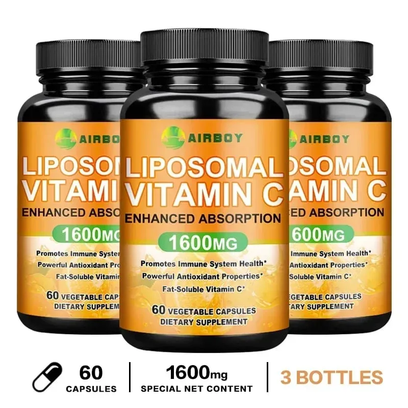 Liposomal Vitamin C - Immune Support Promotes Collagen Production Promote Fat dissolving Antioxidant — image 11