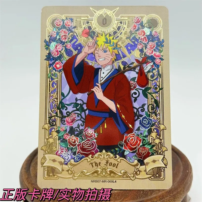 MR CARD 38~72 series NARUTO Haruno Sakura Uchiha Sasuke Bronzing Game toys Collection card Christmas birthday gift