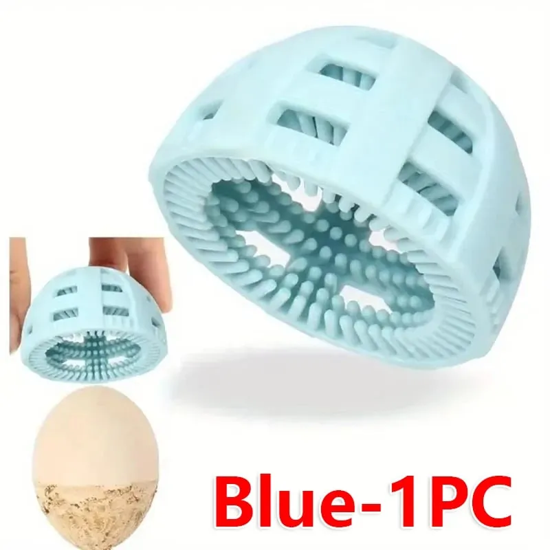 Silikonový kartáč na mytí vajíček Specialized Egg Cleaner Tool Flexibilní myčka potravinářské kvality pro použití v kuchyni z farmářských čerstvých vajec