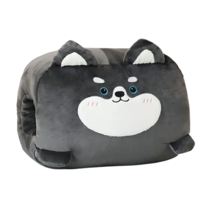 Creative Plush Toy Hand Warmer Plush Pillow Super Soft Keep Warm Office Nap Pillow Animal Cartoon Pillow Stuffed Toy Office