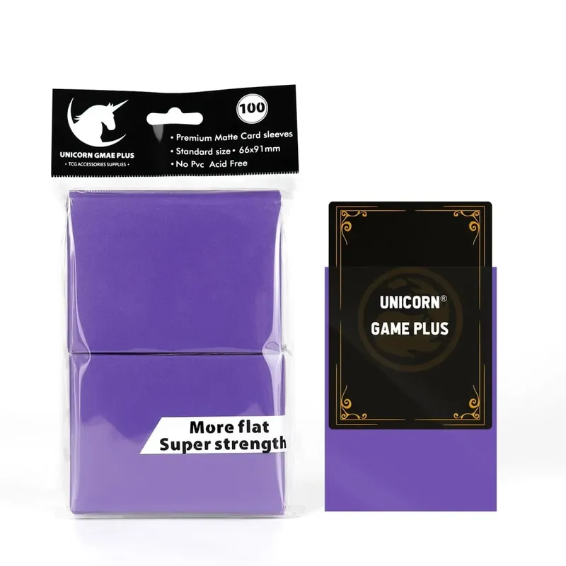 100 peças 2.5 "x 3.5" mangas de cartão de negociação premium 66x91mm cartas de jogo de tabuleiro de tamanho padrão para mtg magic Gathering cartão de jogo lorcana