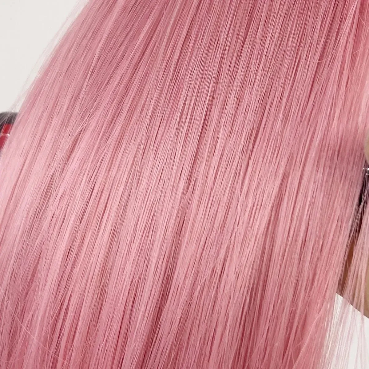 7 Clips In Hair Extensions Long Straight Hairstyle Pink 60CM Natural Synthetic Hair Daily Use Hairpiece For Women — image 10