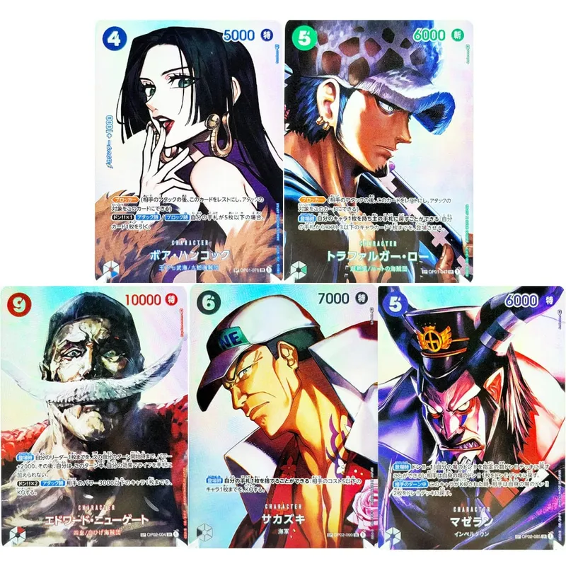 Full Set One Piece Card Game SP Rare Card Complete Collection High Quality DIY Replica Anime Foil Proxy Card [English/Japanese]