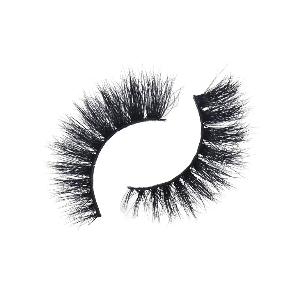 3D Mink Lashes Soft Hair False Eyelashes Fluffy Volume Wispy Fake Eyelashes Extension Makeup