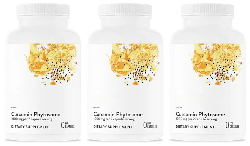Turmeric Curcumin Phytosome 1000mg Capsules Advanced Phospholipid Complex Formula Joint & Immune Support Supplement 120 Capsules