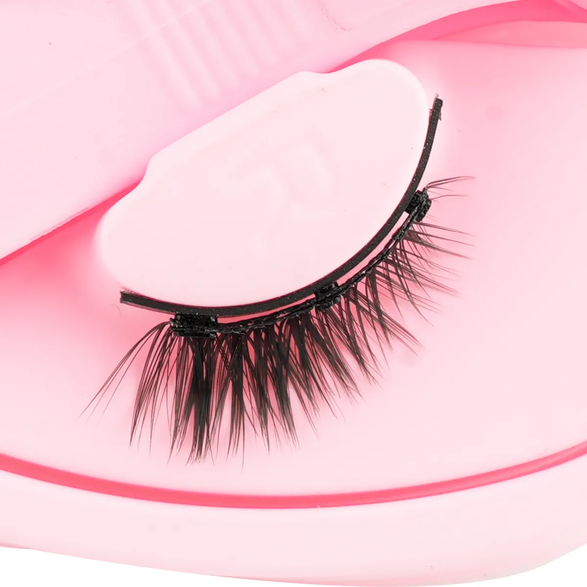 Magnetic Eyelashes 1Pcs No Glue Needed Reusable Natural Look 3D Lashes Easy Apply Soft Magnetic Lashes Kit for Eye Makeup