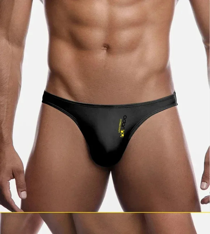 Men Modal Low‑Rise Briefs Sexy Solid Color Simple Triangle Underwear Sports Breathable Comfortable Male Panties