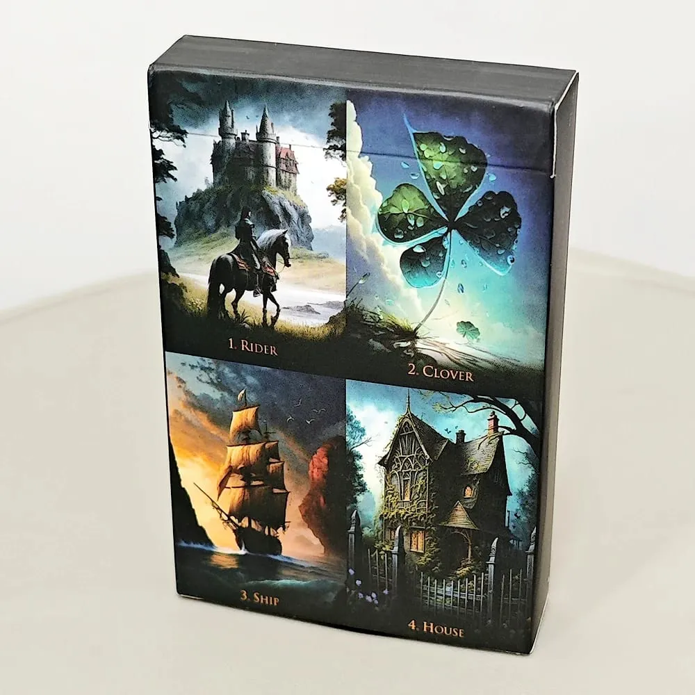 Weird World Lenormand Deck 36 Pcs Fantasy Lenormand Cards 9*6cm