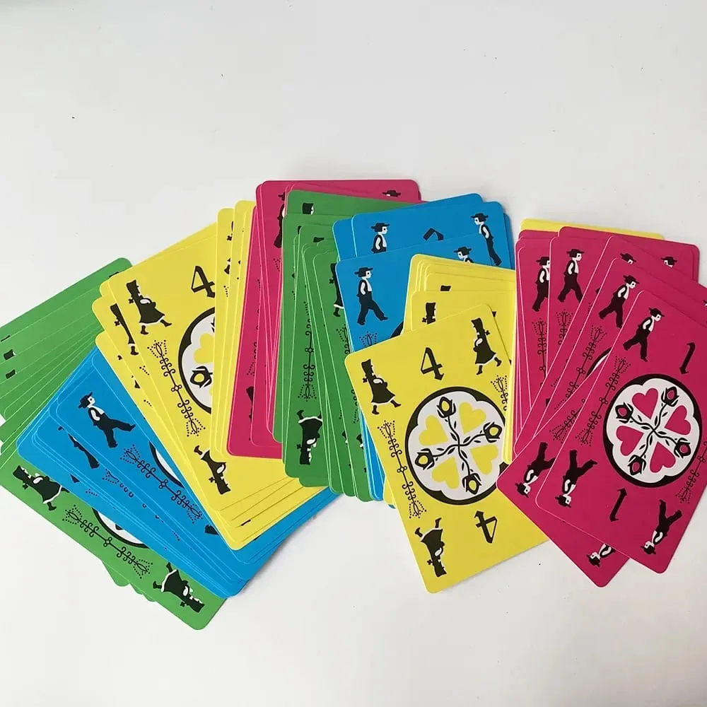 Dutch Blitz O jogo de cartas original de ritmo rápido contém 160 cartas, rápido e fácil de aprender, ótimo jogo de família para todos, para 2