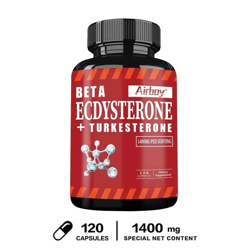 Beta Ecdysterone and Turkesterone - Muscle Mass Increase Anabolic Activity Support Improve Athletic Performance and Strength
