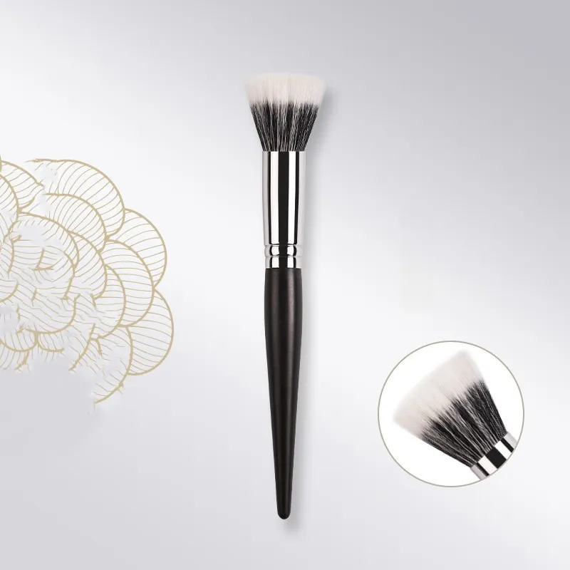 3 PCS Makeup Brushes Set Includes Foundation Brush Flawless Concealer Brush Powder Brush