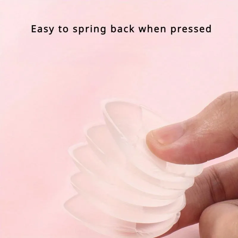 2 pçs mini silicone pontas dos dedos-pincéis de maquiagem reutilizáveis ​​sem fragrância para corretivo de fundação e pó compõem acessórios