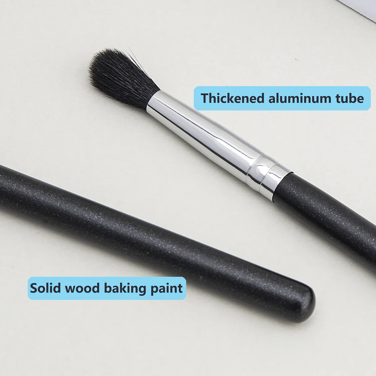 224 Crease Brush Eye Shadow Crease Blending Makeup Štětce Vysoce kvalitní Flame Shape Kozí vlasy Eye Shadow Crease Makeup Tool