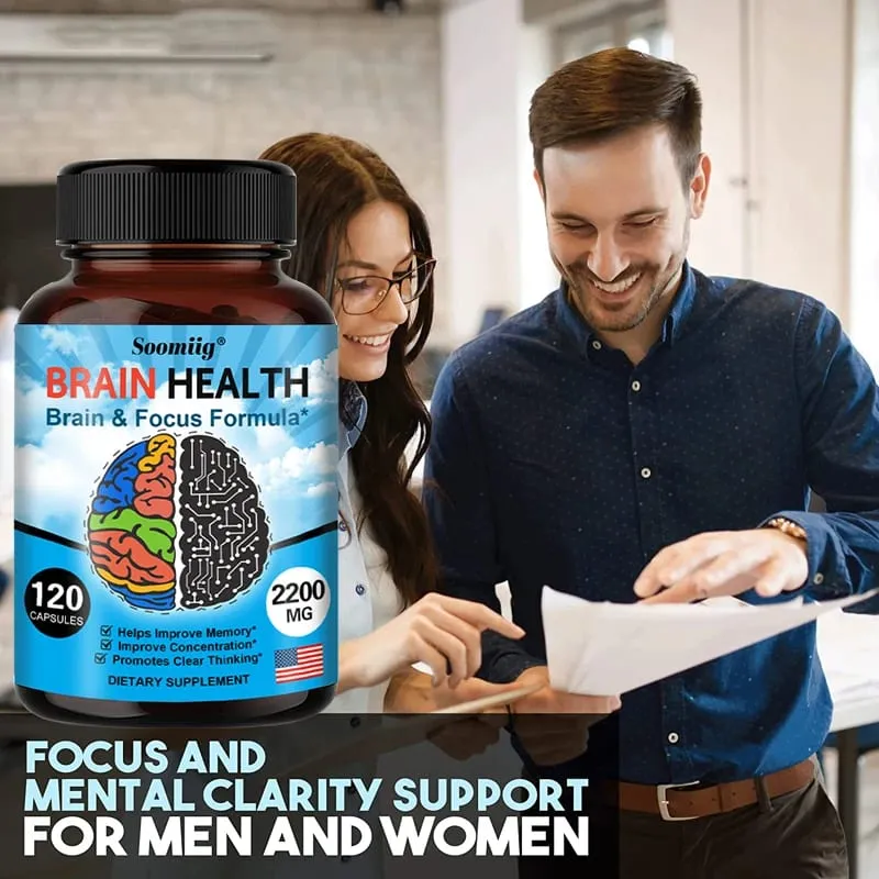 Ginkgo Biloba Capsules 1200mg Supports Memory Brain Function and Mental Alertness Brain Health Supplement 30/60/120 Capsuels — image 5