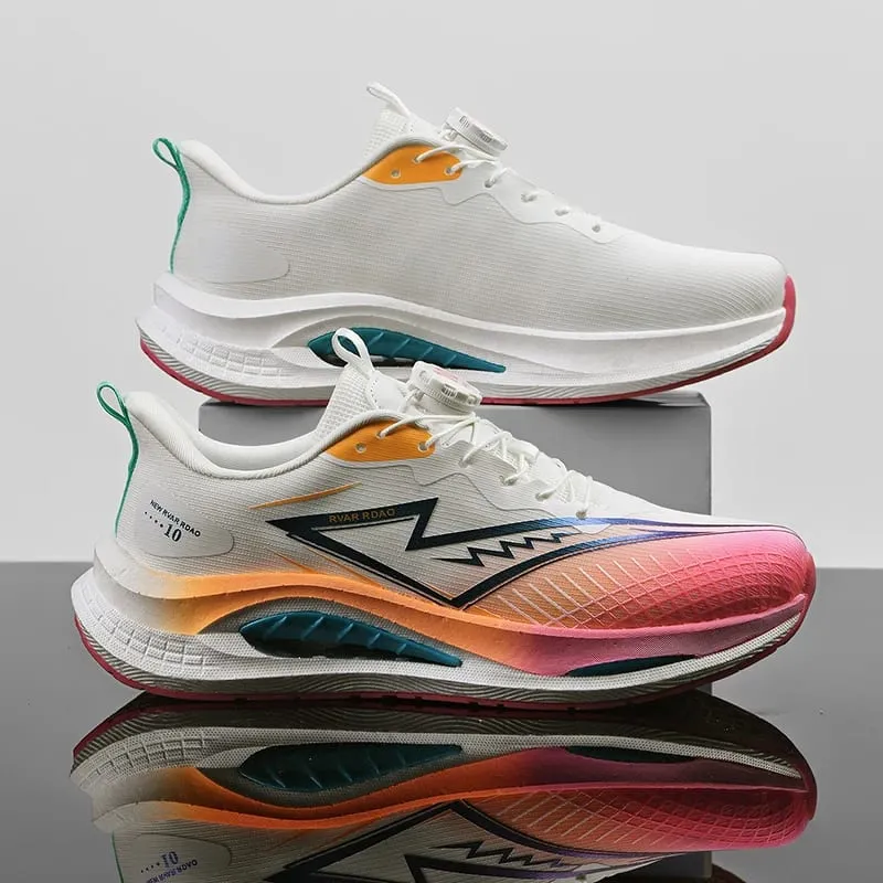 Men Sports Running Shoes Marathon Air Cushion Breathable Lightweight Comfortable Women Outdoor Athletic Jogging Tenis Sneakers — image 9