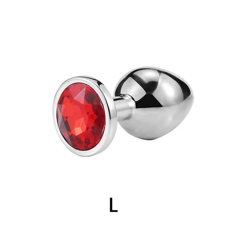 5Size/set Metal Anal plug butt plug Sex Toys Butt Toys For Women/Men/Couples Adult Game Masturbator Anal Diamond Sex Shop