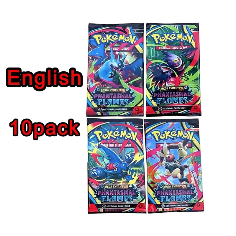 ** 360Pcs EnglishPokémonCards SunMoon Destined PSrismatic Evolutions Scarlet Violet 151 PALDEAN Booster Battle Transaction Card