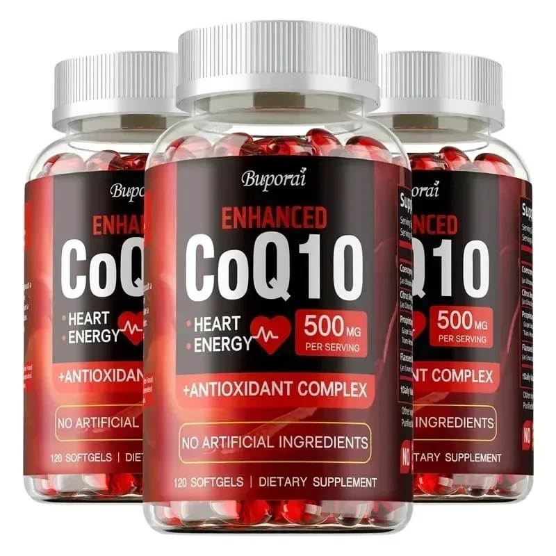 CoQ10-kapsler med høj absorption - Antioxidantstøtte til hjernehjerte og energisundhed