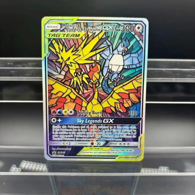 DIY Collection Cards Zekrom Umbreon Espeon Mewtwo GX EN Self Made Single Card Classic Game Anime Card Gift Toy